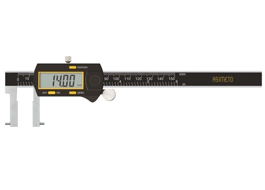 圓柱內溝槽數位卡尺